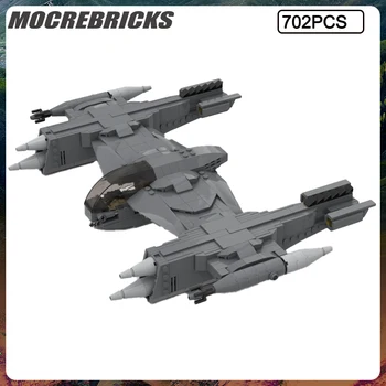 Серия Space War Модель истребителя класса Rogue starfighter для сборки набора строительных блоков DIY MOC Детские игрушки Рождественские подарки