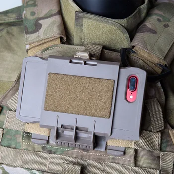Новая военная тактическая сумка Molle Плюс чехол для мобильного телефона Снаряжение для охоты на открытом воздухе Чехол для пейнтбола Чехол для телефона Ip 7/8 Plus
