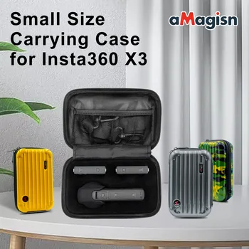 Для Insta360 X3 сумка для хранения небольшого размера 360X3 защитные аксессуары Портативный чехол для спортивной камеры Жесткий чехол сумка