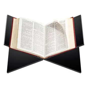Подставка для открытой книги X Тип Подставка для чтения книг Открытый держатель Черный Подставка для чтения Книг Открытый держатель для Библии