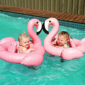 Надувной круг для бассейна с фламинго, матрас, сиденье для плавания с лебедем, лодка, Плот, летние водные забавные игрушки
