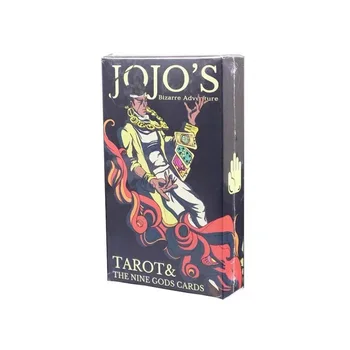 84 Карты /коробка JoJos Bizarre Adventure Карты Таро Аниме Для Гадания Колода Игрушек Коллекция Настольных Игровых Карт с Коробкой