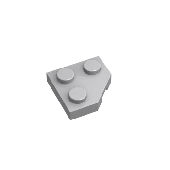 Клин, Пластина 2 x 2 Срезанных уголка, совместимая с детскими игрушками lego 26601, Собирает Строительные блоки Технического назначения