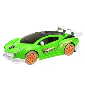 Модная детская автомобильная игрушка, забавная пластиковая автомобильная игрушка, износостойкая детская электрическая вращающаяся подъемная машина