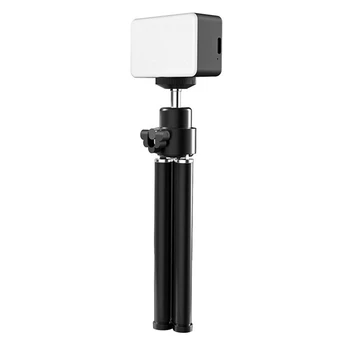 Ручной карданный стабилизатор с подсветкой, мобильный телефон для видеоконференций в режиме реального времени, камера с подсветкой со штативом