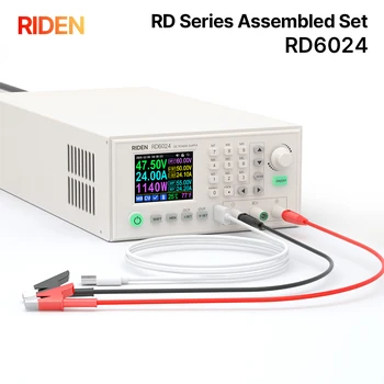RIDEN RD6024 Собранный комплект 60V 24A USB переменного тока в постоянный с регулируемым Понижающим Напряжением Настольный Лабораторный Источник питания Понижающий преобразователь 1140 Вт