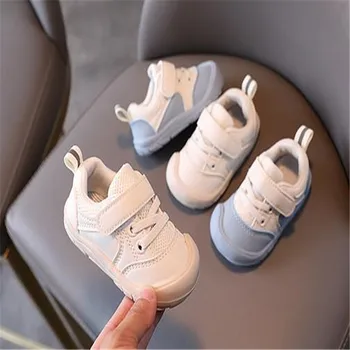 2023 Сетчатые Детские кроссовки Мягкая Легкая Спортивная обувь для маленьких мальчиков и девочек Дышащая Нескользящая Повседневная обувь для малышей