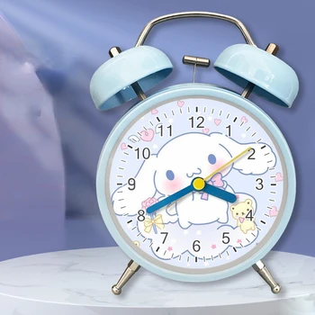 Оригинальный будильник Sanrio Hello Kitty Kuromi My Melody Creative Girl, милые настольные часы, детские прикроватные часы, домашний звонок