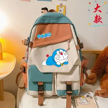 Doraemon рюкзак для мальчиков и девочек большой емкости дорожная школьная сумка студенческая университетская сумка jingle cat сумка для хранения