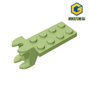 Шарнирная пластина Gobricks GDS-1136 2 x 4 с шарнирным соединением - гнездом совместима с детскими игрушками lego 3640 шт.