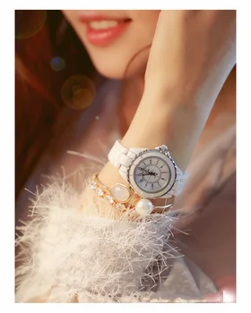 Женские модные часы со звездным небом, сетчатый ремень с магнитной пряжкой, кварцевые часы с бриллиантами, женские часы для платья