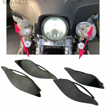 Крыло мотоцикла, лобовое стекло, Регулируемый Воздушный дефлектор для Harley 14-20 Touring Electra Glide Street Glide Tri Glide Ultra Limited