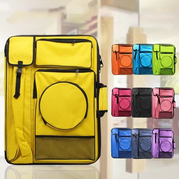 Сумка для хранения эскизов, студенческий рюкзак для рисования, сумка для инструментов, многофункциональное портативное хранилище художественных принадлежностей