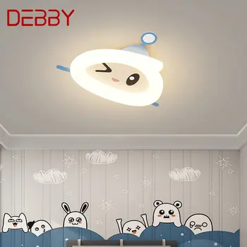 Современный потолочный светильник DEBBY LED 3 цвета, креативный мультяшный детский светильник для дома, декоративный светильник для детской спальни