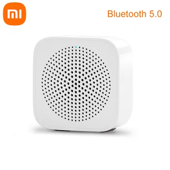 Мини-портативная версия Bluetooth-динамика Xiaomi, беспроводные динамики Mi, стереобасы, управление искусственным интеллектом, умный голос с микрофоном HD Качества