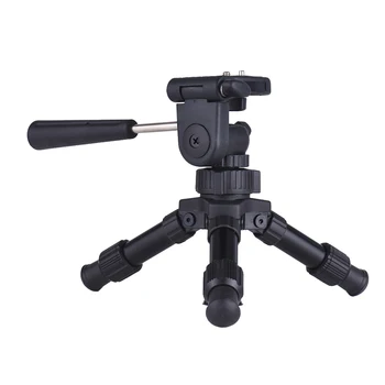 Портативный Легкий настольный мини-штатив Andoer с поворотной головкой для зеркальных фотокамер Canon Nikon Sony весом до 4,5 кг