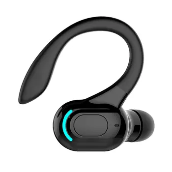 Наушники Bluetooth 5.1 Водонепроницаемые беспроводные наушники с микрофоном Мини-ушные крючки Hi-Fi Стерео музыкальные наушники для телефона