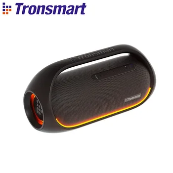 Обновленный Bluetooth-Динамик Tronsmart Bang мощностью 60 Вт со Звуком Hi-Res Без Потерь, Управлением приложением, Портативным Динамиком с Ручкой для Вечеринки в Кемпинге