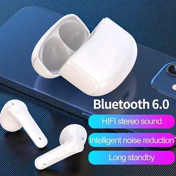 Наушники TWS Bluetooth 6.0 Наушники С Микрофонами Спортивный Ушной Крючок Беспроводные Наушники Hi-Fi Стерео Наушники Водонепроницаемые Гарнитуры