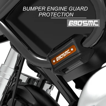 Защита двигателя Мотоцикла Для 690SMC 690 SMC R 2008-2017 2012 2013 2014 2015 2016 Защита Бампера От Крушения Декоративный Блок
