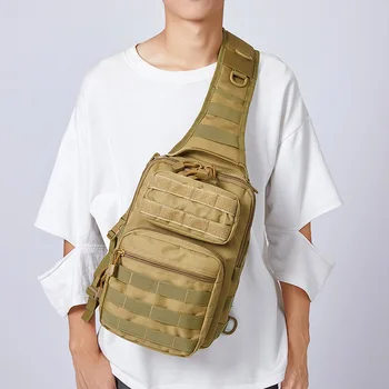 Тактический нагрудный рюкзак Военная сумка Охотничьи Рыболовные сумки Походные Армейские рюкзаки Mochila Molle Наплечная сумка для рыбалки