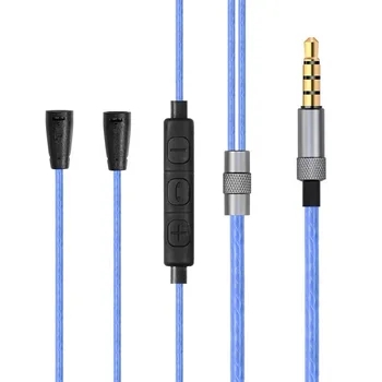 Сменный удлинитель кабеля в нейлоновой оплетке OFC для наушников Blue Mo-Fi Mix-Fi Sadie Ella