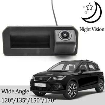 CCD HD AHD Ручка багажника Камера заднего вида для SEAT Arona 2017 2018 2019 Автомобильный Парковочный монитор заднего вида Ночного видения
