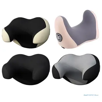 Автомобильные подушки для шеи U-образного эргономичного дизайна с эластичной пеной с эффектом памяти, внутренняя подушка для защиты шеи для взрослых