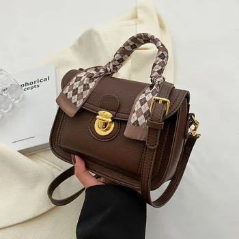 Новые женские сумки через плечо, сумка-мессенджер, женская сумка в стиле ретро, винтажные сумки через плечо