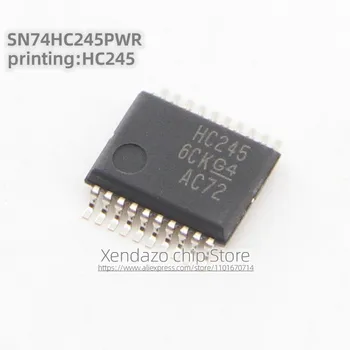 5 шт./лот SN74HC245PWR SN74HC245PW Шелкотрафаретная печать HC245 TSSOP-20 посылка Оригинальный подлинный чип приемопередатчика