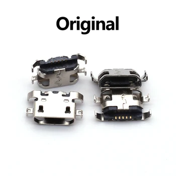 100-500 шт Micro USB 5pin тяжелая пластина 1,27 мм Разъем порта зарядки для lenovo A850 Motorola Moto E3 G5 XT1672 G4 Play XT1600