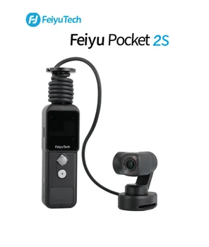 FeiyuTech Feiyu Pocket 2S 3-Осевая Карданная Камера с Раздельным дизайном Магнитного основания 1/2, 5-дюймовый Сенсор 130 с полем зрения Ultra HD 4K