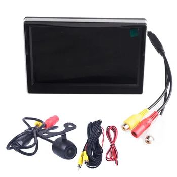 5-дюймовый цветной TFT ЖК-монитор системы помощи при парковке автомобиля 5 