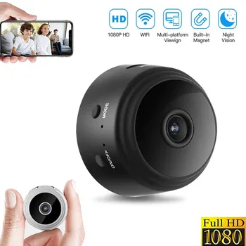 Мини-Камера A9 1080P HD IP-Камера Wifi Камера Видеонаблюдения для Домашней Секретной Безопасности Удаленные Беспроводные Видеокамеры