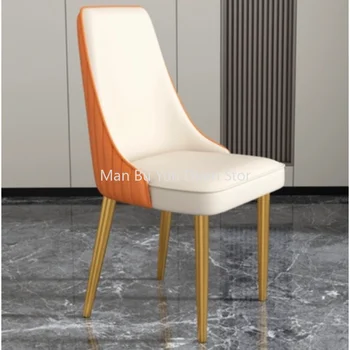 Удобные стулья для столовой со складной спинкой Белый ресторанный стул Дизайнерские наборы садовой мебели для отдыха Silla