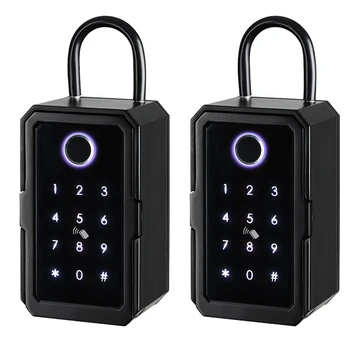 MOOL Smart Key Lock Box Wifi Fechadura Eletronica Водонепроницаемый Настенный Дверной Замок С Отпечатками Пальцев Security Lockbox
