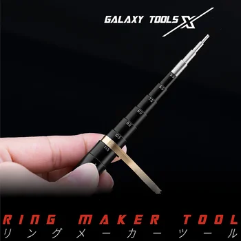 Galaxy Tool T14B01 Устройство Для Намотки Металлической Проволоки Ring Maker Craft Tool Ступенчатый Ролик Многосегментная Катушка со Шкалой для Моделей Хобби Инструменты DIY