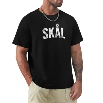 Sk?l (Vintage) - Футболки Cheers in Swedish & Norwegian с аниме, футболки оверсайз, футболки для мужчин