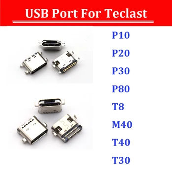 2 шт. USB-Разъем Для Зарядки Teclast T40 M40 TLA007 P20HD P20 10,1 Дюймов M30 Pro T8 P80 P98 USB Зарядное Устройство Разъем Порта Зарядки