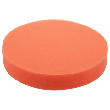 6 дюймов 150 мм Мягкая плоская губка буферный полировальный коврик Комплект для авто полировщик Цвет: оранжевый